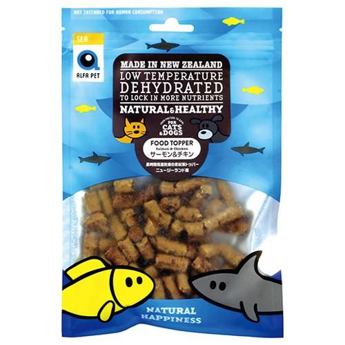 Alfapet トッパー Salmon Chicken サーモン チキン 70g 犬 猫用 アルファペット Asobolabo カタログサイト Alfapet トッパー Salmon Chicken サーモン チキン 70g 犬 猫用 アルファペット Asobolabo カタログサイト