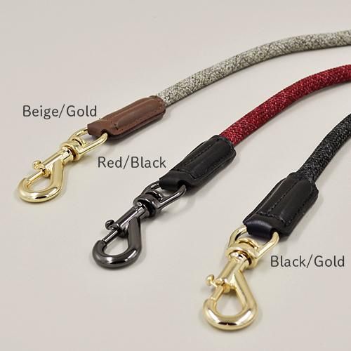 HIGH 5 DOGS ハンズフリーリーシュ　13㎜(Black Red) HIGH5DOGS】Handsfree Leash / ハンズフリーリーシュ ＜全3色・3
