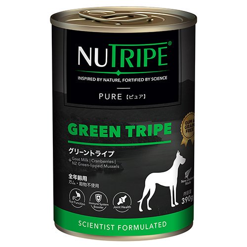 NUTRIPE】ニュートライプ ピュア グリーントライプ / 390g