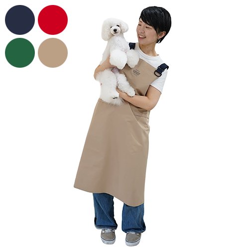 MANDARINE BROTHERS TRIMMER APRON / トリマーエプロン［マンダリンブラザーズ］＜全4色＞ - AsoboLabo  カタログサイト（ペット事業のコンサルティング、業務用トリミング用品卸し、トリミングサロン開業、ペットショップ様の商品卸しなどペット事業に特化）