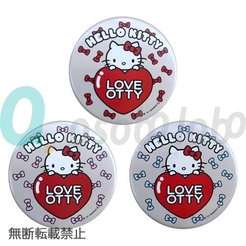 ハローキティ ミニ缶 Otty】オッティ おやつ缶 ハローキティ リボン柄 ミニサイズ