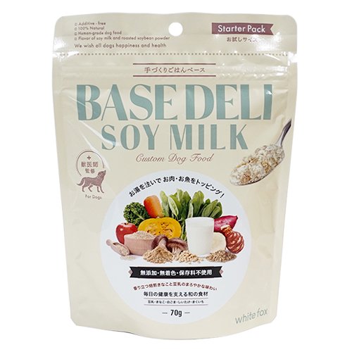 white fox】BASE DELI SOY MILK ホワイトフォックス ベースデリ