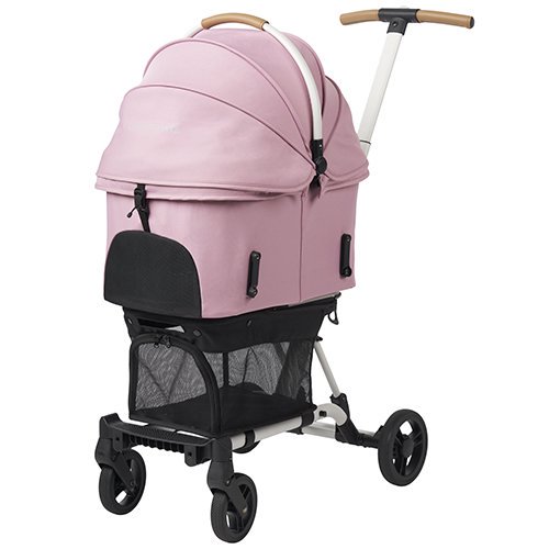 限定商品］【AIRBUGGY FOR PET】FITT WIZ X / エアバギーフォーペット フィット ウィズエックス（BLUE GREY /  CHERRY PINK） - AsoboLabo  カタログサイト（ペット事業のコンサルティング、業務用トリミング用品卸し、トリミングサロン開業、ペットショップ様の商品卸し ...