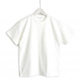  FUJITO（フジト） C/N ポケットTシャツ（ホワイト）