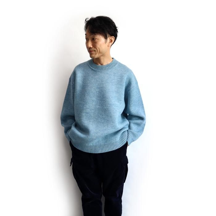 EEL Products（イール プロダクツ）ノルディックセーター クラシック（サックス）