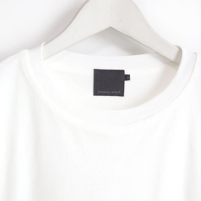 comm. arch.（コム・アーチ）ダブルレイヤード S/S Tシャツ