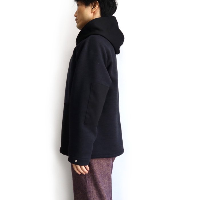 EEL Products（イール プロダクツ）Patch Hoodie（ブラック） 詳細画像2