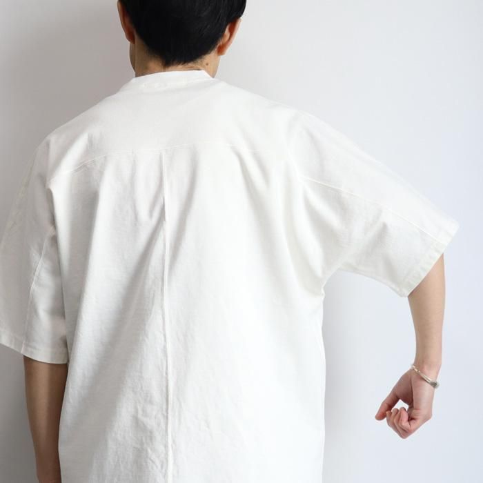 FUJITO（フジト）ハーフスリーブ Tシャツ（オフホワイト