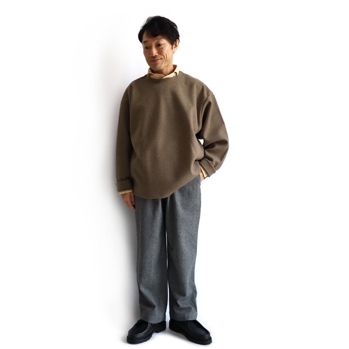 EEL Products（イール プロダクツ）COOK PANTS WOOL（ミディアムグレー 