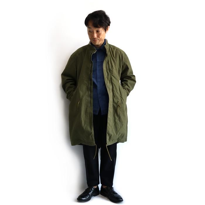 メンズオリーブグリーン モッズコート ビンテージ FRATINI M-47
