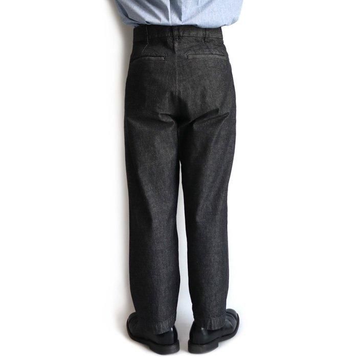 FUJITO（フジト）2タック トラウザーズ（ブラック） - 5minutes