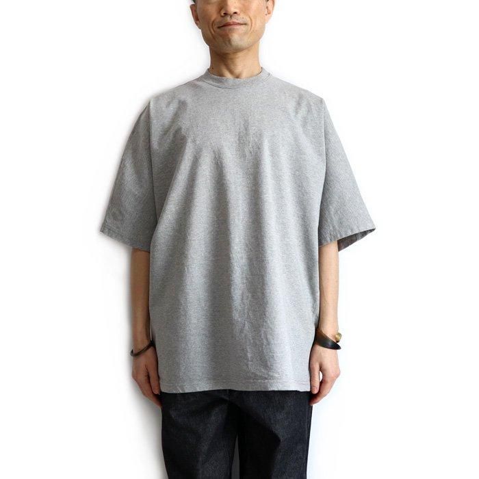 FUJITO（フジト）ハーフスリーブ Tシャツ（ヘザーグレー