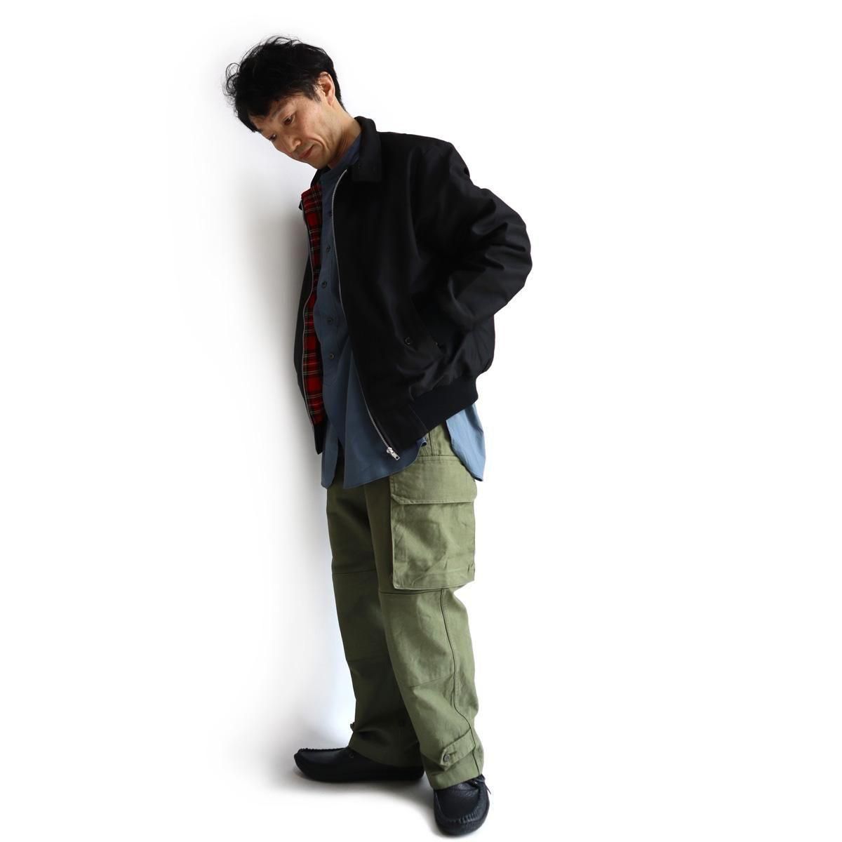 FUJITO（フジト）オフィサーシャツ（ブルーグレー） - 5minutes