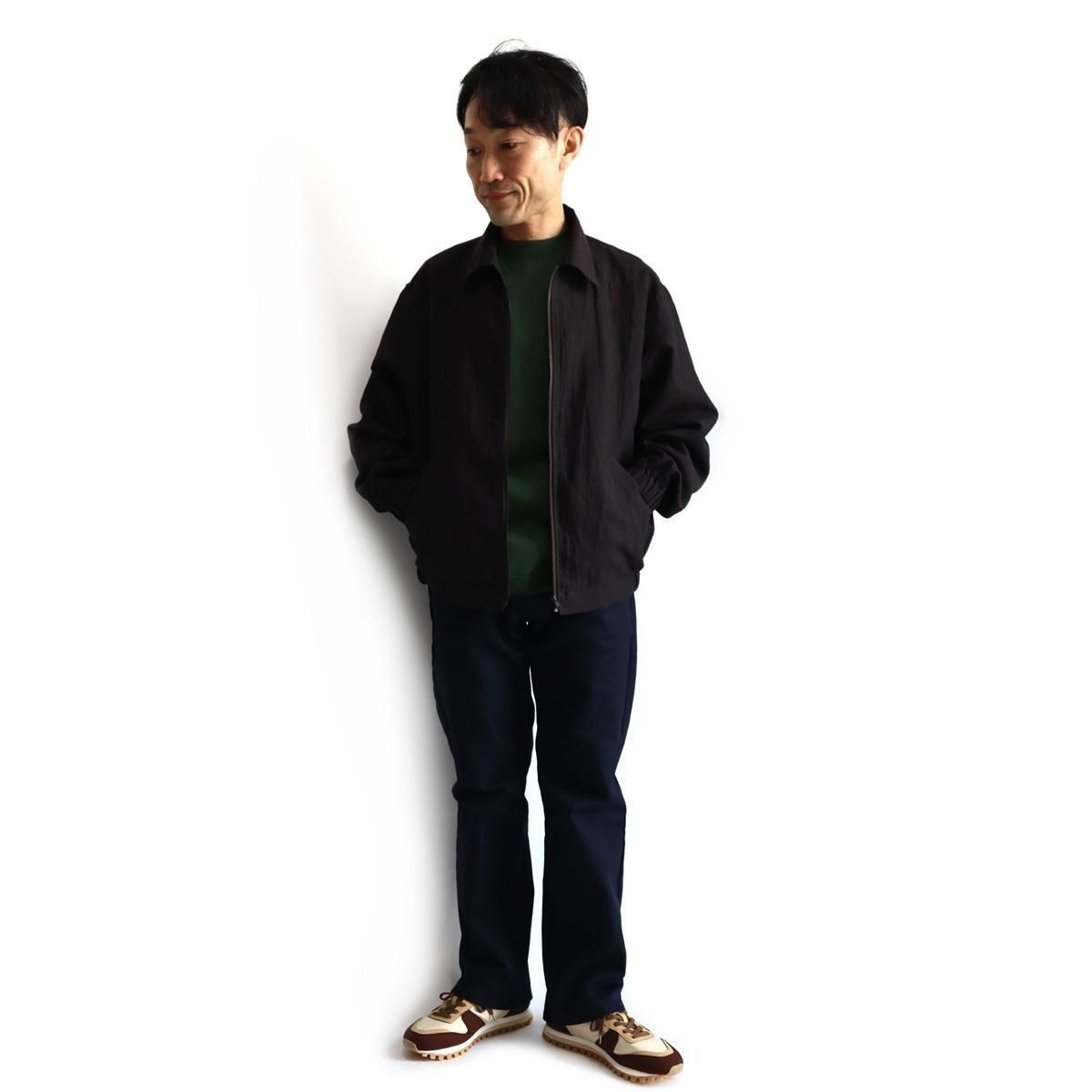 FUJITO（フジト） カウボーイパンツ（ネイビー） - 5minutes