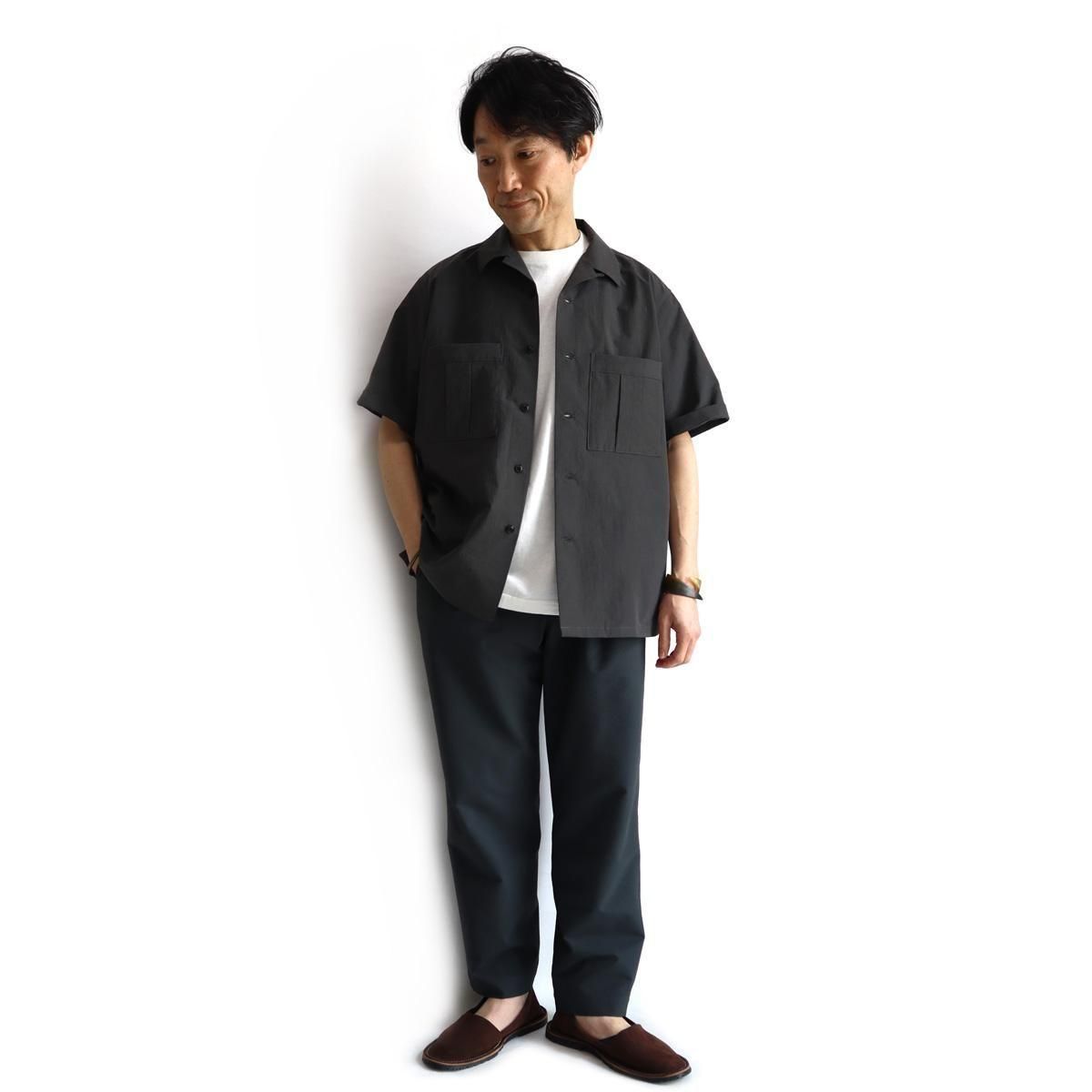 comm. arch.（コム・アーチ）クレープウィーブ サッカー