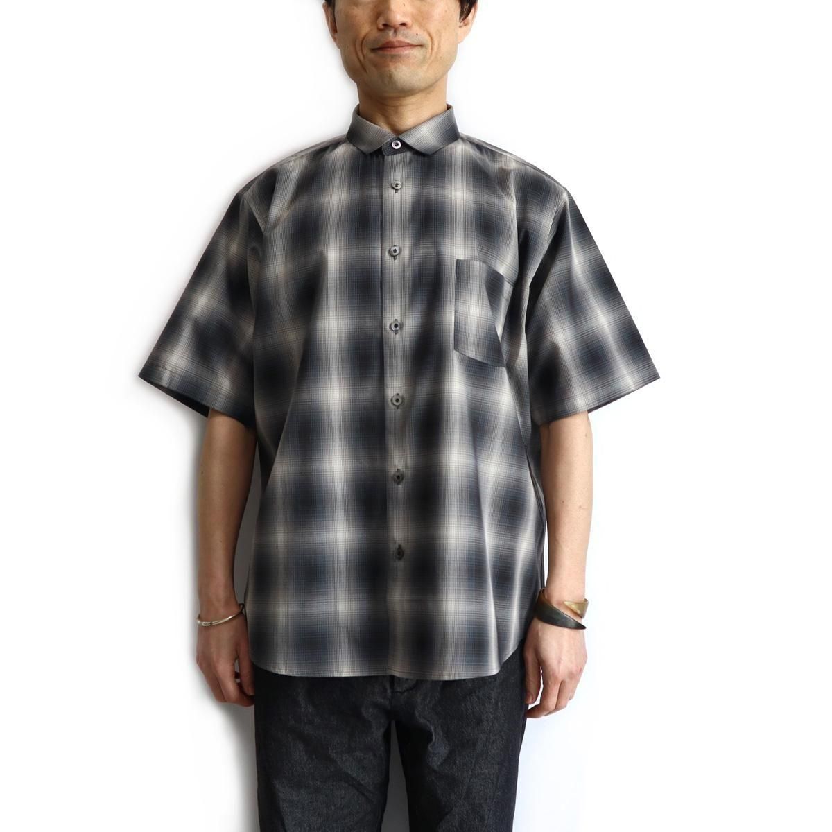EEL Products　コンカラシャツ EEL Products（イール プロダクツ）コンカラシャツ1/2（ブラック