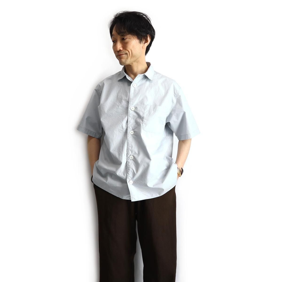 LOLO（ロロ）ニュースタンダード 半袖シャツ（グレー） - 5minutes