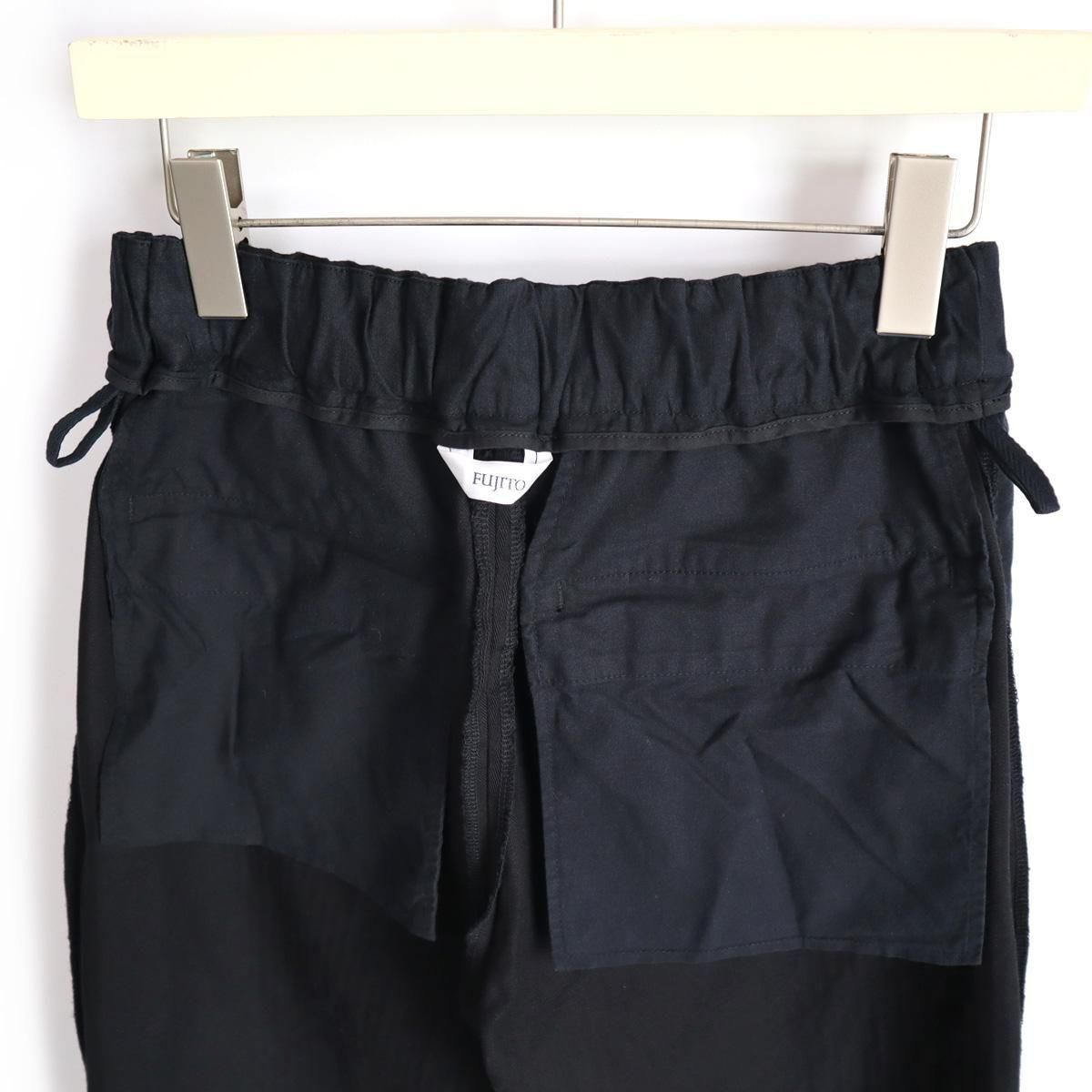 FUJITO（フジト） イージーパンツ（ブラック） - 5minutes