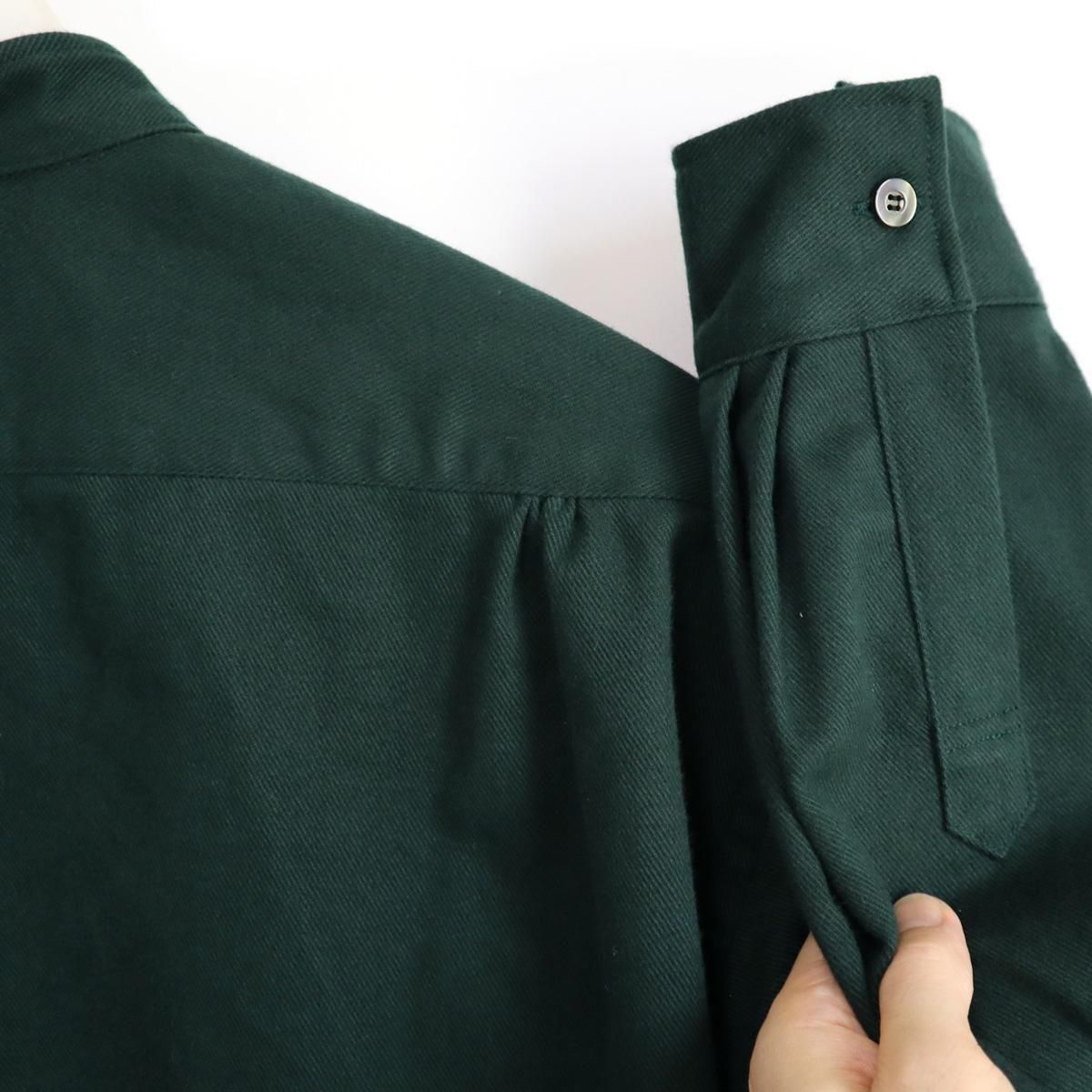 EEL Products（イール プロダクツ）バイカラーシャツ（グリーン