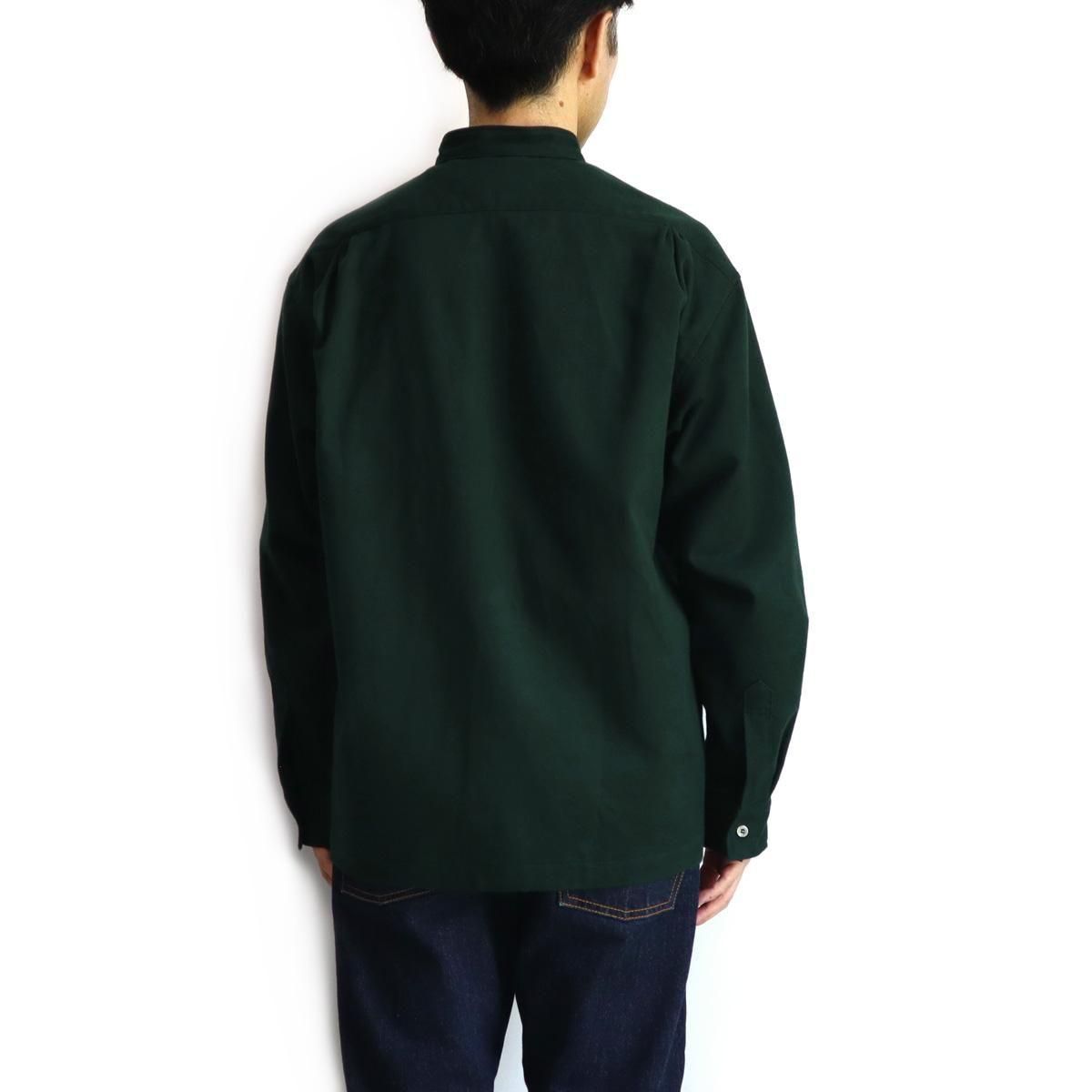 EEL Products（イール プロダクツ）バイカラーシャツ（グリーン