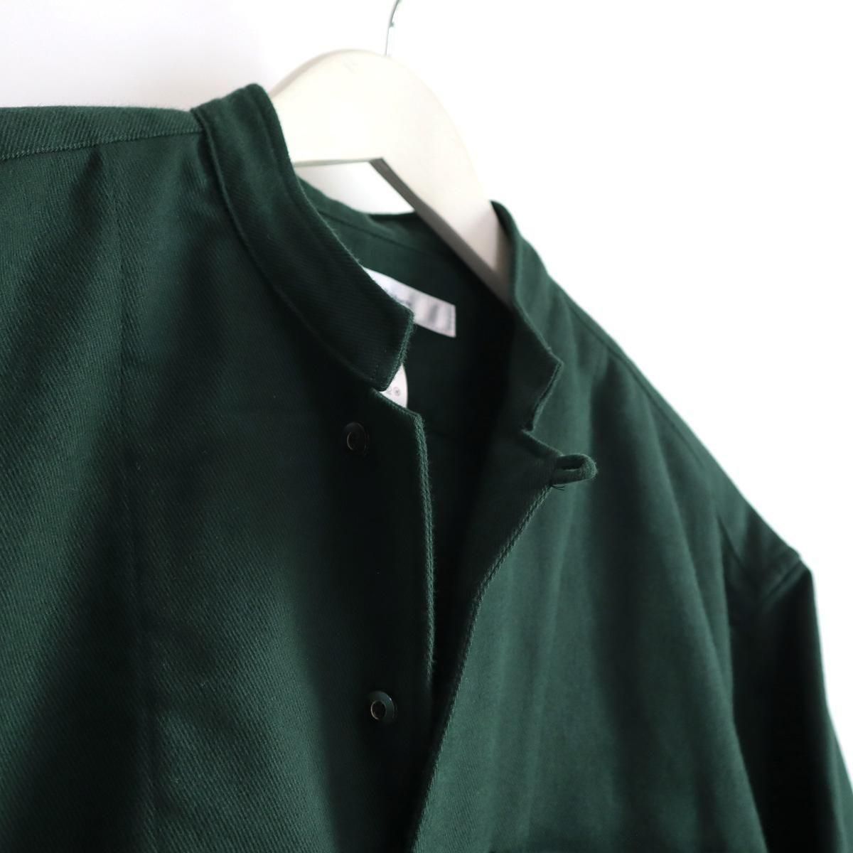 EEL Products（イール プロダクツ）バイカラーシャツ（グリーン