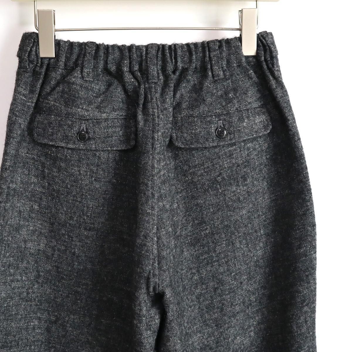 comm. arch.（コム・アーチ）ウール×リネンツイード トラウザーズ