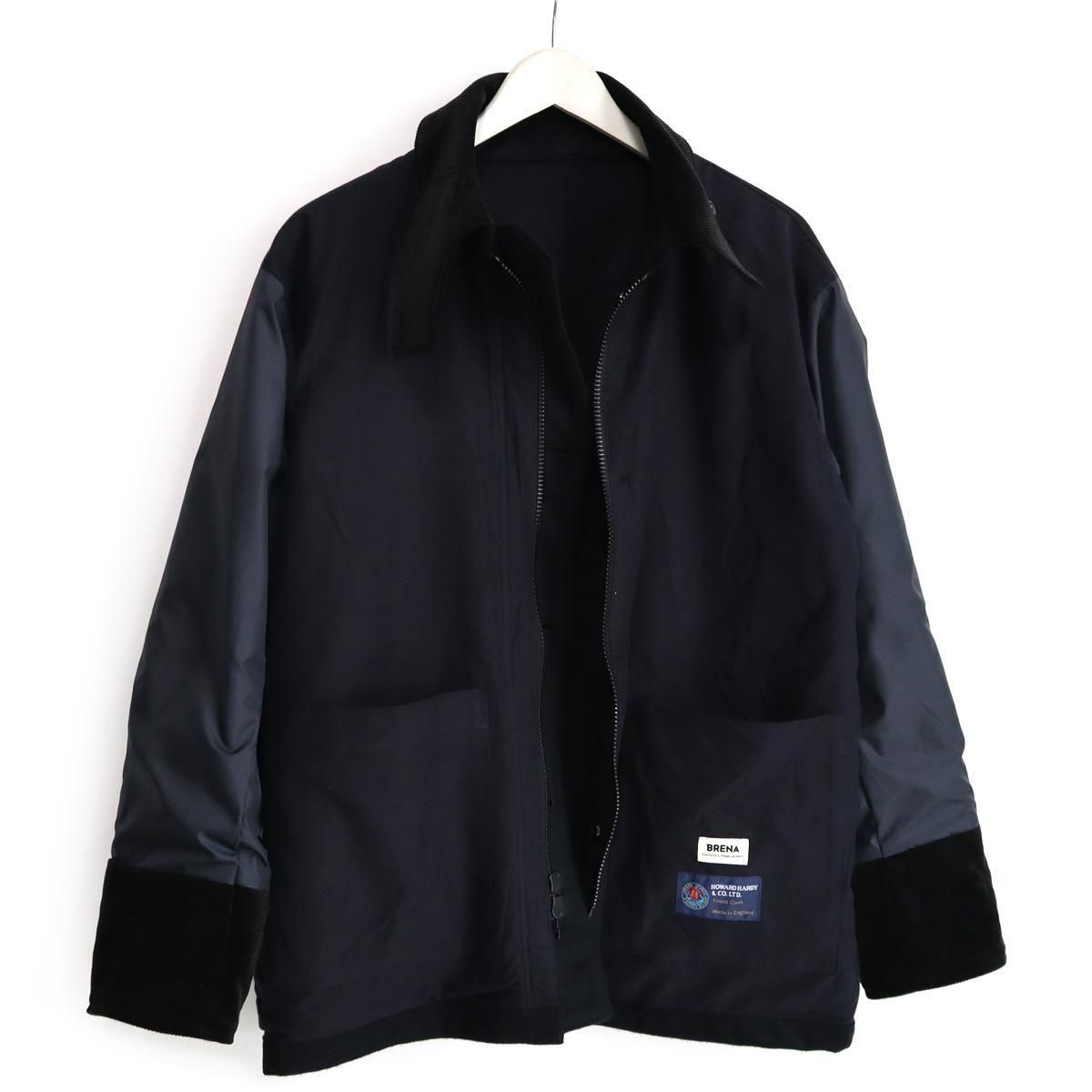 BRENA（ブレナ）“GARDI” ハンティングジャケット（ブラック） - 5minutes