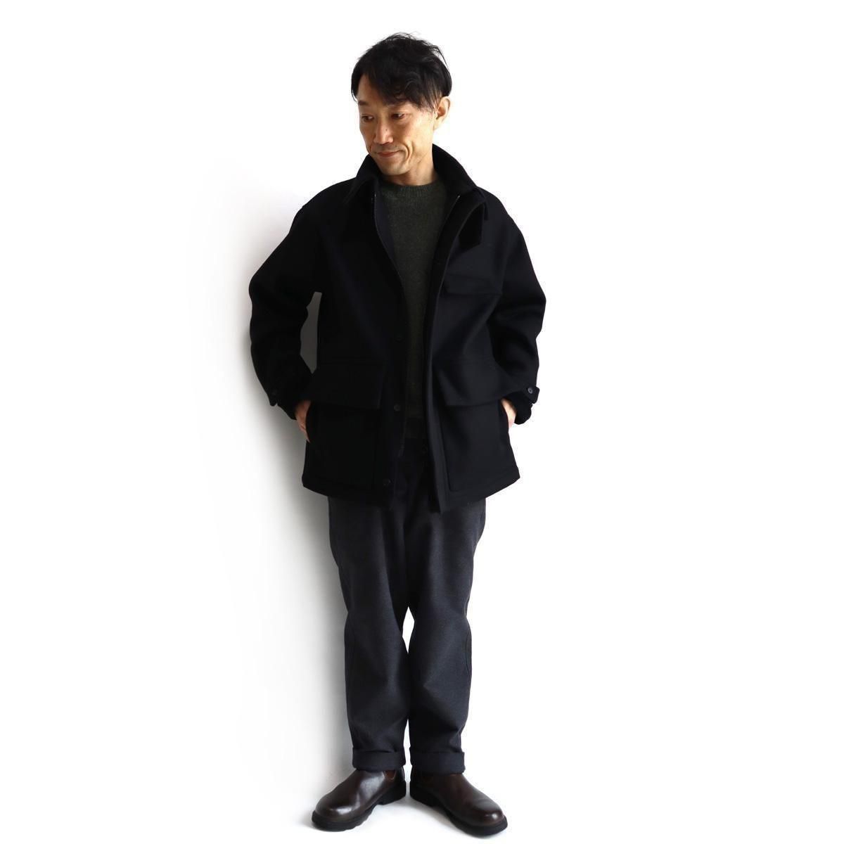 BRENA GARDI ブレナ ガルディ ハンティングジャケット ブラック BRENA（ブレナ）“GARDI” ハンティングジャケット（ブラック） - 5minutes