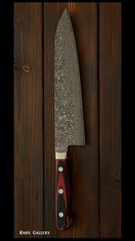 VG10ダマスカス　牛刀　7寸　包丁 VG10ダマスカス牛刀7寸包丁