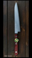 【恒久】 ペティナイフ(150mm）青紙スーパー鋼 ステン割込 洋柄 口金なし