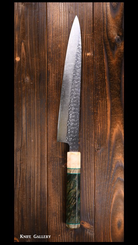 黒崎 優 Yu Kurosaki 閃光 筋引包丁240mm SG2 UNIQUE design 1