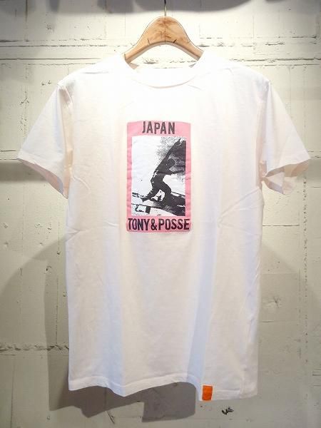 TONY TAIZSUN (トニータイズサン) プリントTEE 40(Tシャツ) Pink - HEMSTITCH ONLINE STORE