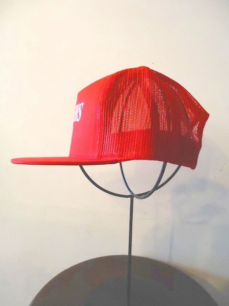 CAPTAINS HELM (キャプテンズヘルム) LOCALS LOGO MESH CAP(メッシュキャップ)RED