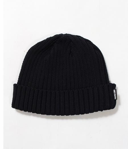 WACKO MARIA (ワコマリア) COTTON KNIT WATCH CAP (ニットキャップ) BLACK