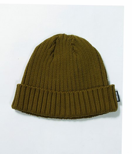 WACKO MARIA (ワコマリア) COTTON KNIT WATCH CAP (ニットキャップ) KHAKI