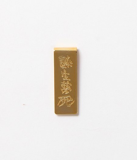 WACKO MARIA (ワコマリア) 酔生夢死 MONEY CLIP (マネークリップ) GOLD