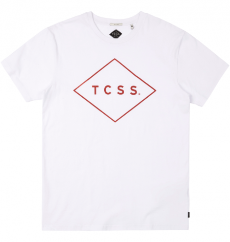 TCSS (ティーシーエスエス) STANDARD TEE(スタンダードTEE)WHITE