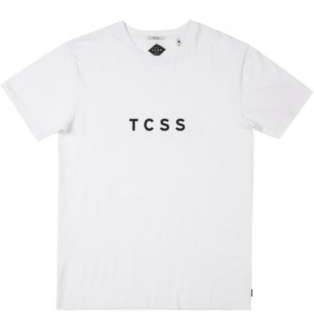 TCSS (ティーシーエスエス) TRUSTY II TEE(ロゴTEE)WHITE