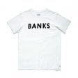 BANKS (バンクス)CLASSIC TEESHIRT(クラシックロゴTシャツ) OFF WHITE