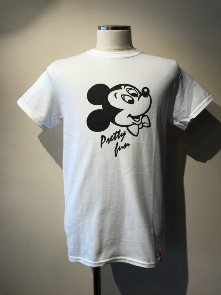 TONY TAIZSUN (トニータイズサン) MICKEY2 TEE(ミッキーTシャツ) WHITE