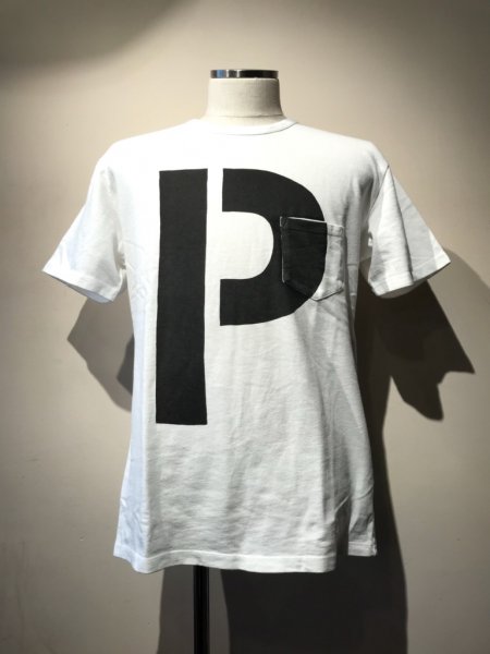 PIPPEN SUPPLY (ピッペンサプライ) BIG P T-SHIRTS (ビッグPTシャツ) WHITE