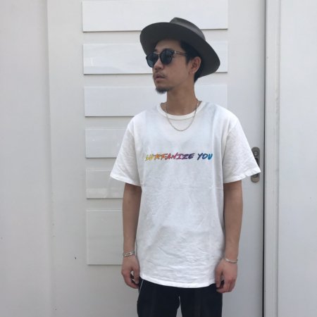 PIPPEN SUPPLY (ピッペンサプライ) SURFANIZE YOU T-SHIRTS (サーファナイズユーTシャツ) OFF-WHITE