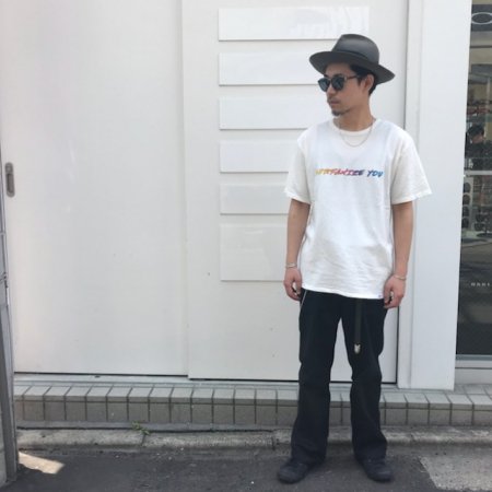 PIPPEN SUPPLY (ピッペンサプライ) SURFANIZE YOU T-SHIRTS (サーファナイズユーTシャツ) OFF-WHITE