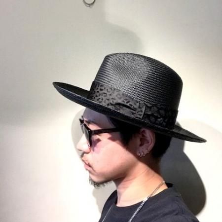 WACKO MARIA (ワコマリア)HAT-04-JOHNNY-CUENCA-G4(パナマハット)BLACK