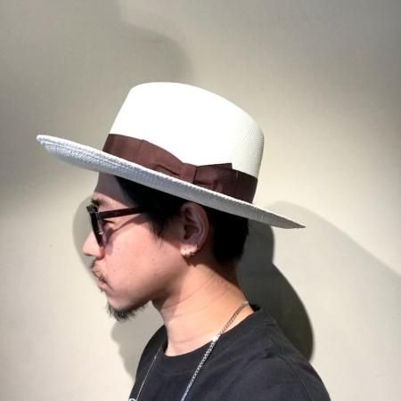 WACKO MARIA (ワコマリア)HAT-04-JOHNNY-BRISA-G4(パナマハット)WHITE