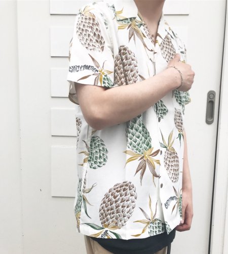 ネット限定 WACKO MARIA HAWAIIAN SHIRT/PANTS パイナップル | www