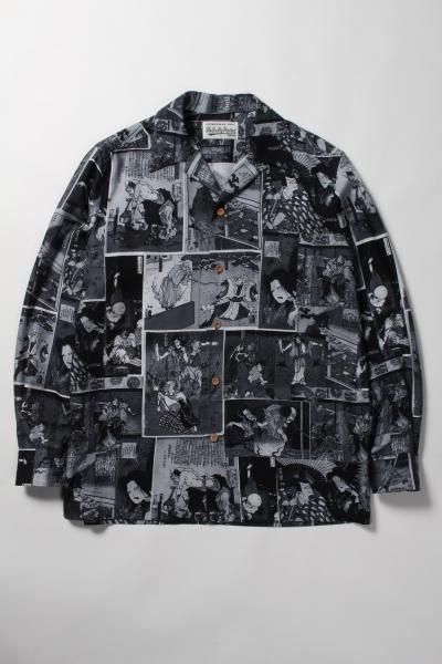 WACKO MARIA (ワコマリア) L/S HAWAIIAN SHIRT (長袖ハワイアンシャツ ...