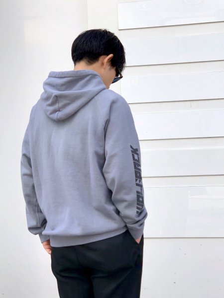 ROTTWEILER (ロットワイラー) Dyed Pullover Sweat (後染めプルオーバーパーカー) GRAY