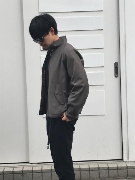 18aw WACKO MARIA ドライビングジャケット グレー