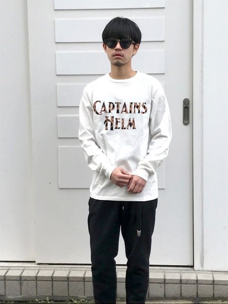 CAPTAINS HELM (キャプテンズヘルム) #LEOPARD L/S TEE(レオパードロゴ